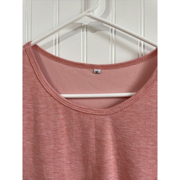 Womens Unbranded Medium Heathered Peachy Pink Tank Top Dress‎ Lined - Picture 2 of 13